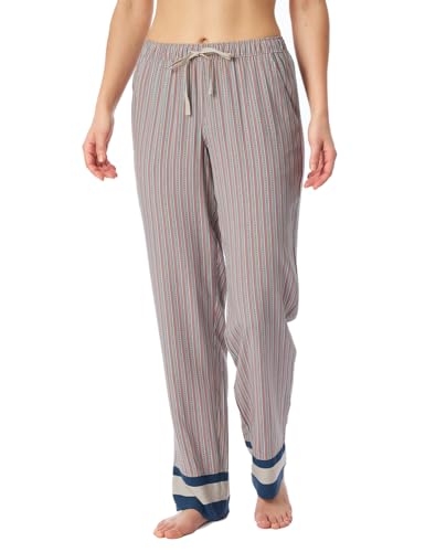 Schiesser Damen Schlafhose lang Webhose-Mix + Relax Pyjamaunterteil, Multicolor 1_182054, 44 von Schiesser