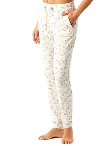 Schiesser Damen Schlafhose lang mit Bündchen Modal - Mix + Relax von Schiesser