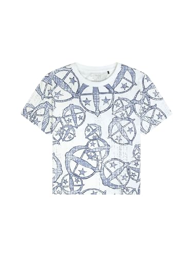 Schiesser Damen Schlafshirt Kurzarm Rundhals Nightwear Loungewear Organic Cotton 150 Years Pyjamaoberteil, Multicolor 1_183234, 42 von Schiesser