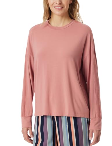 Schiesser Damen Schlafshirt Langarm Modal-Mix + Relax Nachthemd, Siena_182051, 44 von Schiesser