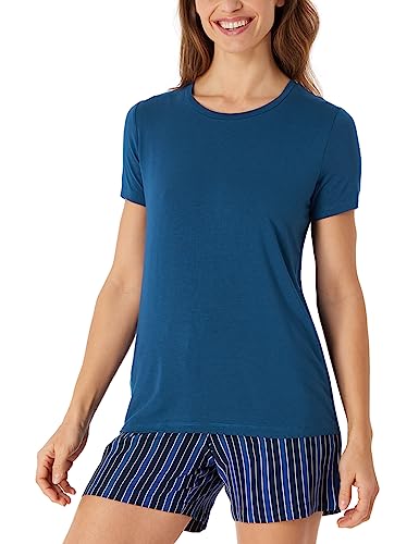 Schiesser Damen Schlafshirt kurzarm Modal - Mix + Relax von Schiesser