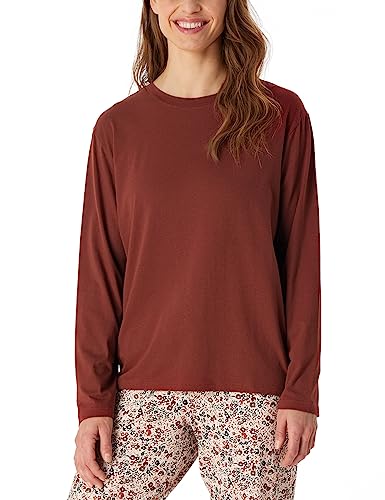 Schiesser Damen Schlafshirt langarm Baumwolle - Mix + Relax von Schiesser