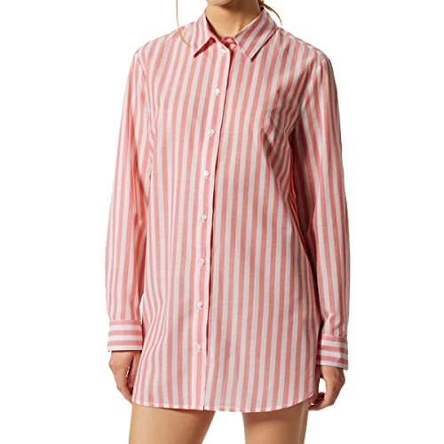 Schiesser Damen Sleepshirt, 80cm Nachthemd, apricot, 38 von Schiesser