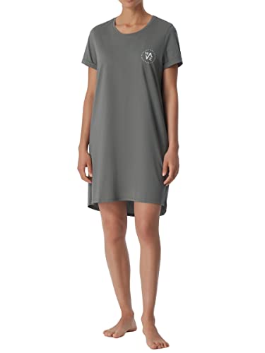 Schiesser Damen Sleepshirt 1/2 Arm, 85cm Nachthemd, Jade, 34 von Schiesser