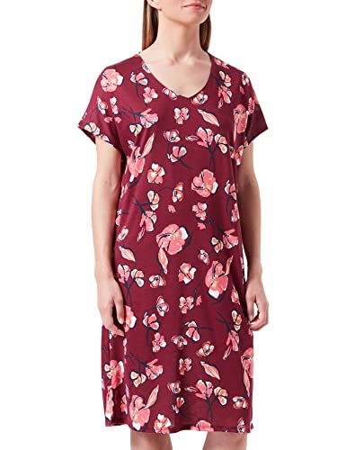 Schiesser Damen Sleepshirt 1/2 Arm Nachthemd, Weinrot, 36 von Schiesser