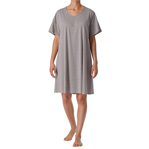 Schiesser Damen Nachthemd kurzarm Baumwolle Modal Sleepshirt Bigshirt - Nightwear von Schiesser