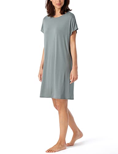 Schiesser Damen Sleepshirt 1/2 Arm Nachthemd, Jade, 36 von Schiesser