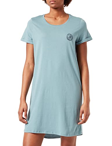 Schiesser Damen Sleepshirt 1/2 Arm, 85cm Nachthemd, Petrol, 34 von Schiesser