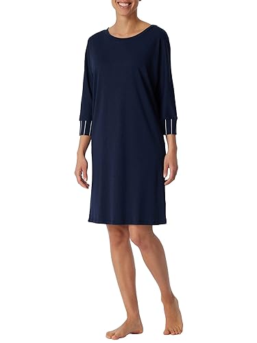 Schiesser Damen Nachthemd kurzarm Baumwolle Modal Sleepshirt Bigshirt - Nightwear von Schiesser