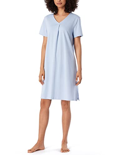 Schiesser Damen Nachthemd kurzarm Baumwolle Modal Sleepshirt Bigshirt - Nightwear von Schiesser