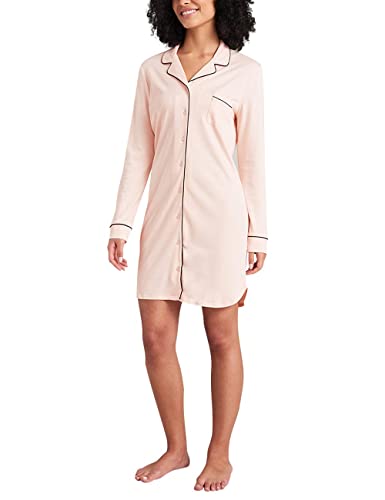 Schiesser Damen Sleepshirt 90cm Nachthemd, zartrosa, 44 von Schiesser