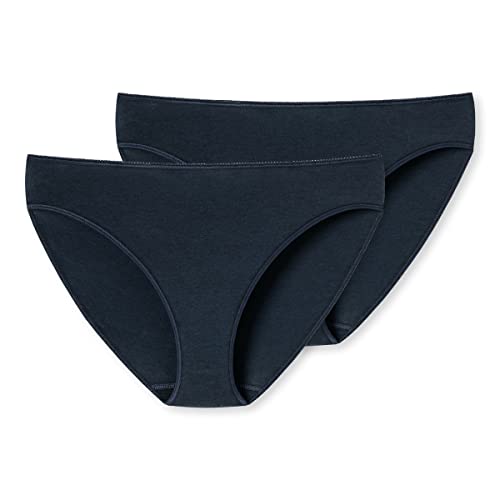 Uncover by Schiesser - Damen - Tai Slip - 2er Pack (XL Dunkelblau) von Uncover by Schiesser