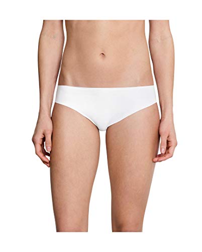 Schiesser Damen Slip Invisible Light 2er Pack, Größe:36, Farbe:Weiß (100) von Schiesser