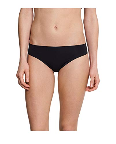 Schiesser Damen Slip Invisible Light 3er Pack, Größe:44, Farbe:Schwarz (000) von Schiesser