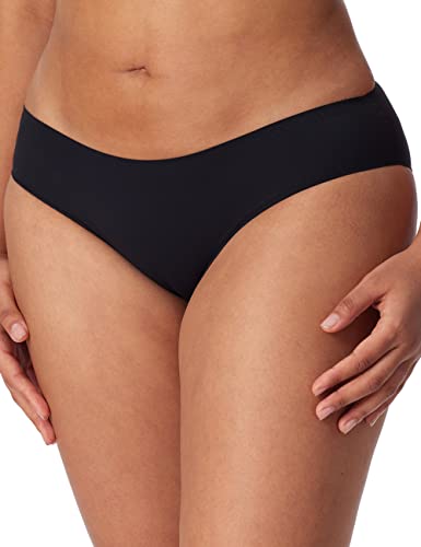 Schiesser Damen Slip nahtlos - Invisible Soft, schwarz_166915, 36 von Schiesser