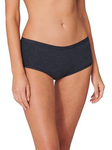 Schiesser Damen Shorts Unterwäsche - Personal Fit Slip, Nachtblau_147198, L EU von Schiesser