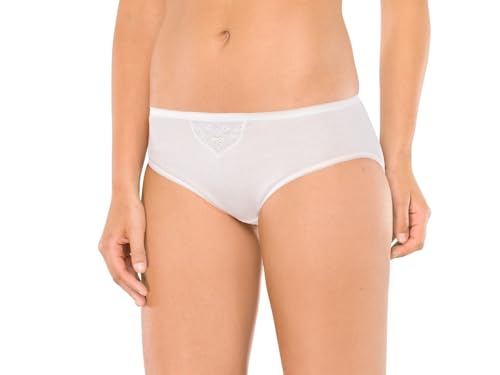 Schiesser Damen Tai (2er Pack) Slip, Weiß (Weiss 100), 38 EU von Schiesser