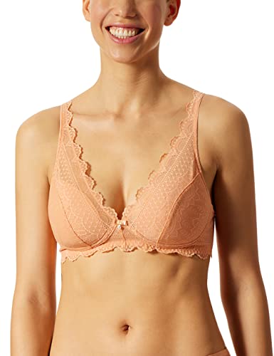 Schiesser Damen Soft Mit Schale Bh Träger, Pfirsisch, 80A von Schiesser
