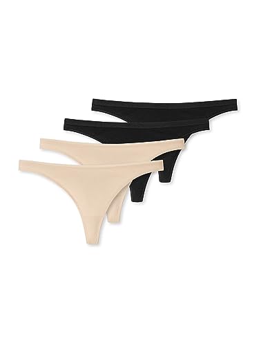 Schiesser Damen String 4-Pack Serie 95/5" - mix1 - Größe 38 Schiesser Damen String 4-Pack Serie 95/5" - mix1 - Größe 38 von Schiesser