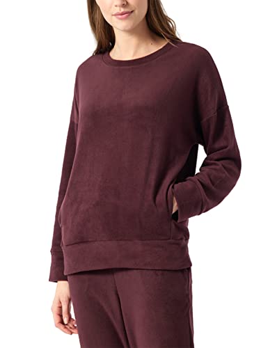 Schiesser Damen Sweatshirt Pyjamaoberteil, braun, 38 von Schiesser