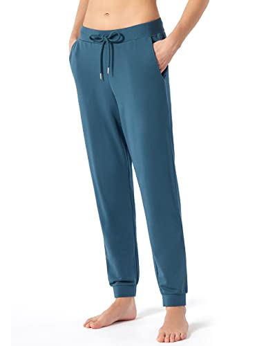 Schiesser Damen Sweatshirt Pyjamaunterteil, braun, 36 von Schiesser