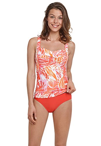 Schiesser Damen Tankini Midi - 160787, Farbe:orange, Größe BH:40B von Schiesser