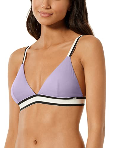 Schiesser Damen Triangle Top Bikini, Flieder, XS von Schiesser