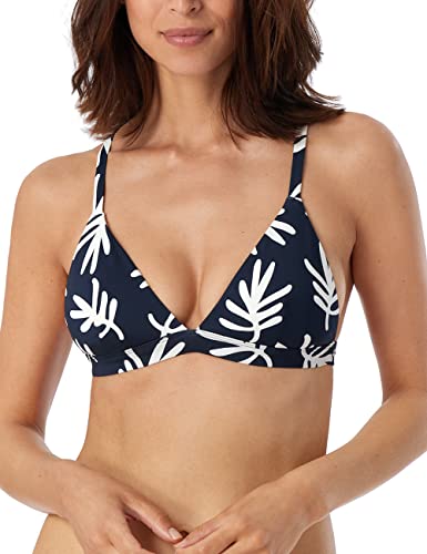 Schiesser Damen Triangle Top Bikini, dunkelblau-gem, M von Schiesser