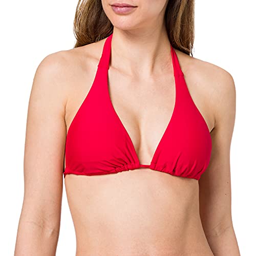 Schiesser Damen Triangle Top Bikini, rot, L von Schiesser