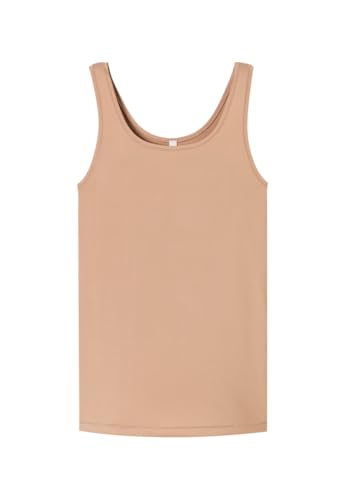 Schiesser Damen Unterhemd Trägertop Single Jersey-Unique Micro Baselayer-Shirt, Maple_181424, 40 von Schiesser