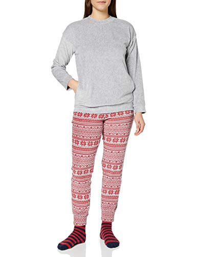 Schiesser Damen X-Mas Geschenk Set Pyjamaset, Sortiert 1, L von Schiesser