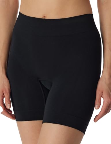 Schiesser Damen längerem Bein Longshort Radlerhose nahtlos-Classic Seamless Unterwäsche, schwarz_181257, XL Schiesser Damen längerem Bein Longshort Radlerhose nahtlos-Classic Seamless Unterwäsche, schwarz_181257, XL von Schiesser