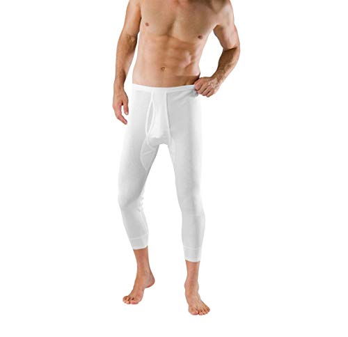 Schiesser Doppelripp 3/4 Unterhosen 2er Pack White XL (7) von Schiesser