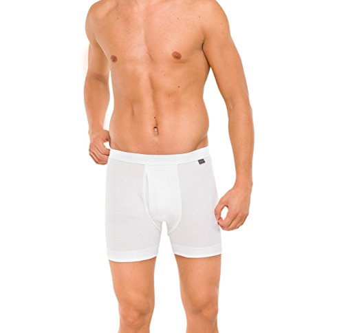 Schiesser Essentials Feinripp Pants 6er Pack white 2XL (8) von Schiesser
