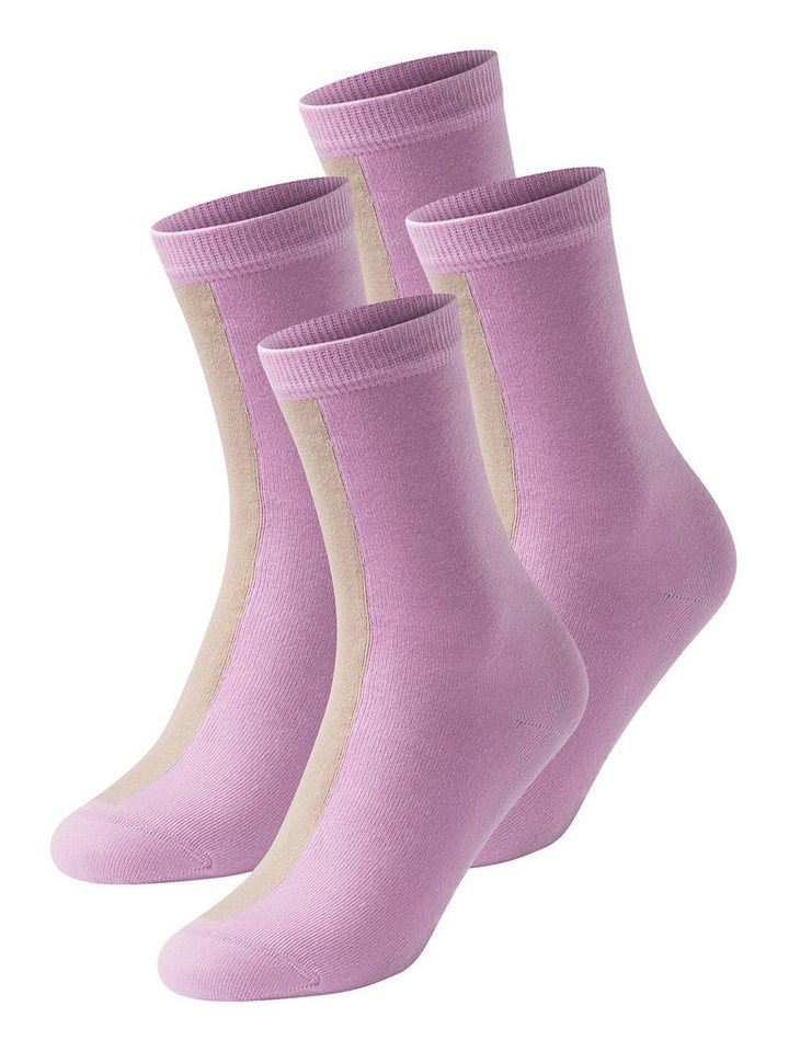 Schiesser Freizeitsocken Damensocken (4-Paar) socken strumpf strümpfe von Schiesser