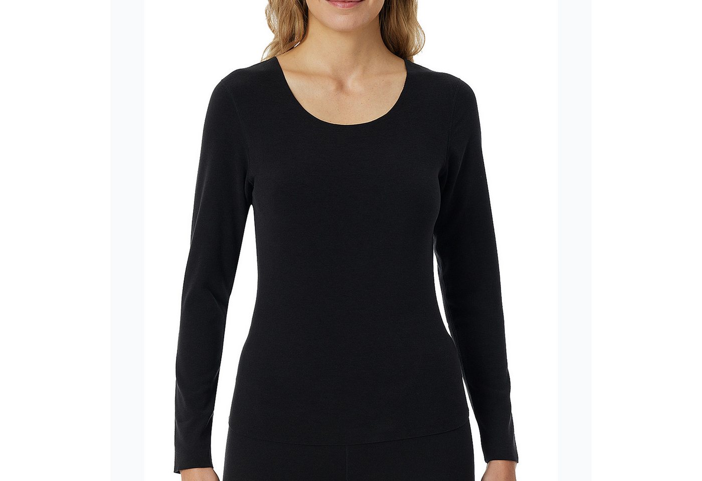 Schiesser Funktionshemd Damen Langarmshirt warm von Schiesser