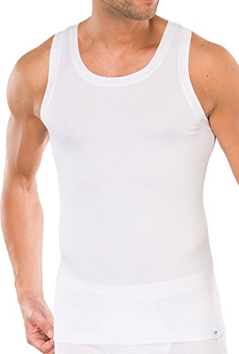 Schiesser Herren 145138 Wander-Shirt, Weiß, M von Schiesser