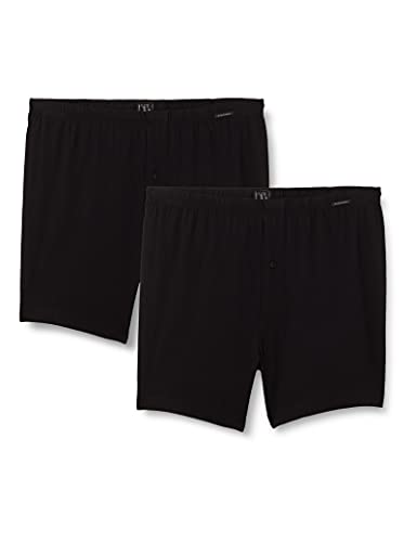 Schiesser Herren 2 PACK Boxershorts Baumwolle Jersey weich - Jerseyboxer von Schiesser