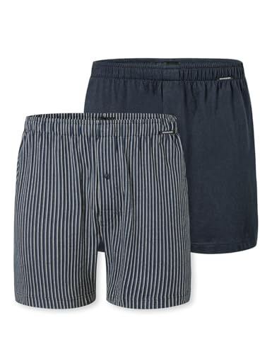 Schiesser Herren 2 Pack Baumwolle Jersey weich Multipack-Jerseyboxer Boxershorts, Sortiert 2_182427, 5 Schiesser Herren 2 Pack Baumwolle Jersey weich Multipack-Jerseyboxer Boxershorts, Sortiert 2_182427, 5 von Schiesser