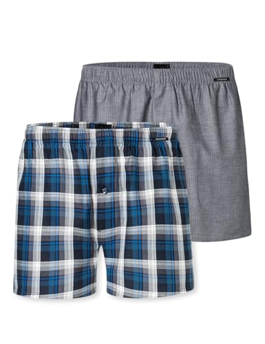 Schiesser Herren 2 Pack Baumwolle Web Multipack-Webboxer Boxershorts, Sortiert 2_182428, 5 Schiesser Herren 2 Pack Baumwolle Web Multipack-Webboxer Boxershorts, Sortiert 2_182428, 5 von Schiesser