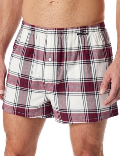 Schiesser Herren 2 Pack Boxershorts Baumwolle Web Multipack - Webboxer, Sortiert 1_182124, 4 von Schiesser