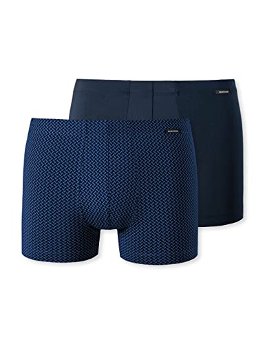 Schiesser Herren 2PACK Shorts Retroshorts, blau Mehrfarbig, 4 Schiesser Herren 2PACK Shorts Retroshorts, blau Mehrfarbig, 4 von Schiesser