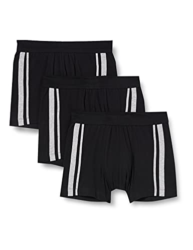 Schiesser Herren 3 PACK Shorts Softbund und Streifen Bio Baumwolle - 95/5 Organic von Schiesser