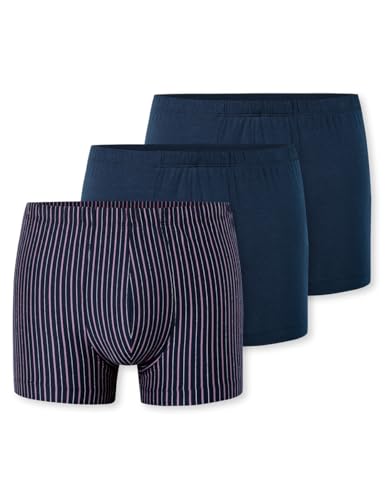 Schiesser Herren 3 Pack Unterwäsche Shorts mit weichem Bund Bio Baumwolle Multipack-95/5 Organic Boxershorts, Sortiert 11_180216, 7 von Schiesser