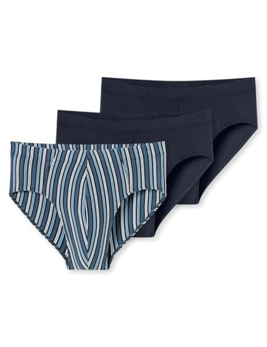 Schiesser Herren 3 Pack Unterwäsche Slips mit weichem Bund Bio Baumwolle Multipack - 95/5 Organic, Sortiert 8_180841, 5 Schiesser Herren 3 Pack Unterwäsche Slips mit weichem Bund Bio Baumwolle Multipack - 95/5 Organic, Sortiert 8_180841, 5 von Schiesser
