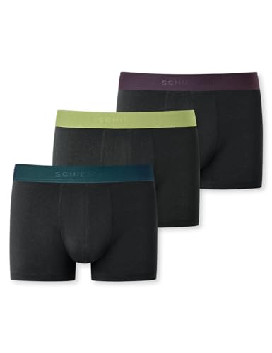 Schiesser Herren 3 Pack Boxershorts Bio Baumwolle Multipack - 95/5 Organic, Sortiert 8_180194, 8 von Schiesser