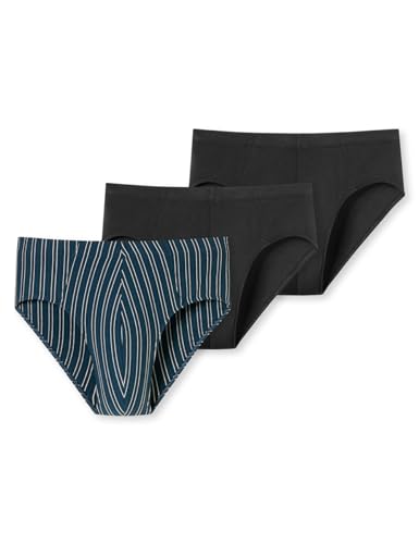 Schiesser Herren 3Pack Supermini-95/5 Essentials Slip, Sortiert 7_180841, 3XL von Schiesser