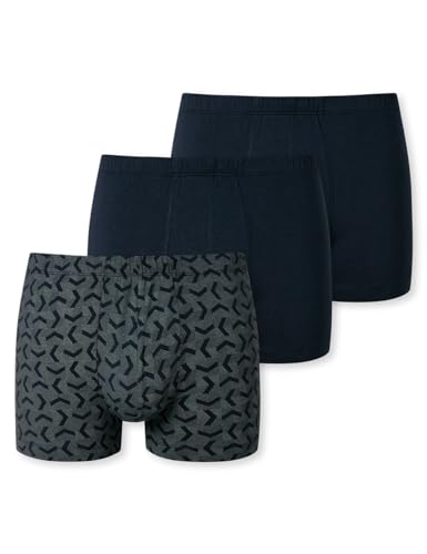 Schiesser Herren 3 Pack Unterwäsche Shorts mit weichem Bund Bio Baumwolle Multipack - 95/5 Organic, Sortiert 1_181883, 9 von Schiesser