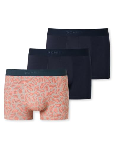 Schiesser Herren 3 Pack Boxershorts Bio Baumwolle Multipack - 95/5 Organic, Sortiert 8_180197, 9 von Schiesser