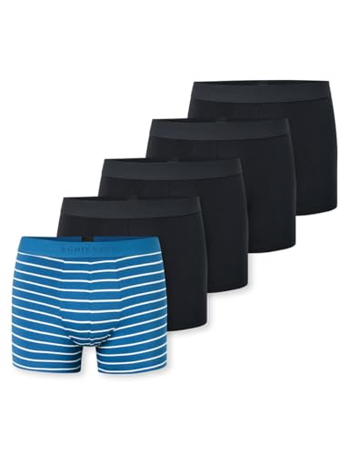 Schiesser Herren 5 Pack Bio Baumwolle Multipack-95/5 Organic Boxershorts, Sortiert 9_183214, 5 von Schiesser